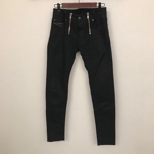 Diesel Men’s Denim + Sweatpants Sleenker Jeans